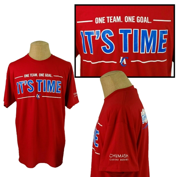 Los Angeles Clippers NBA Playoffs T-Shirt XL NEW - Picture 6 of 12